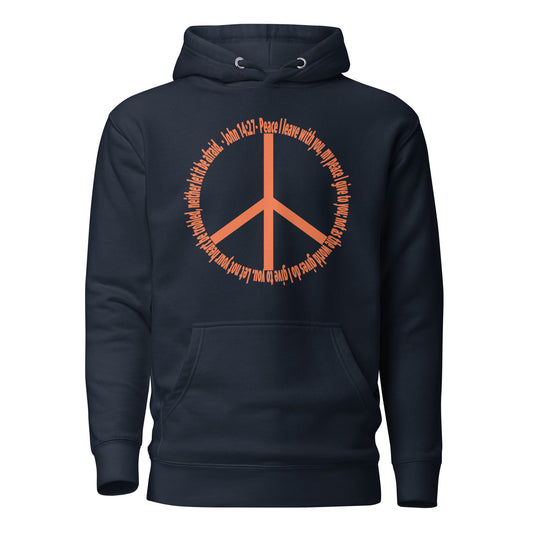 God’s Peace > World Peace hoodie sweatshirt navy blue