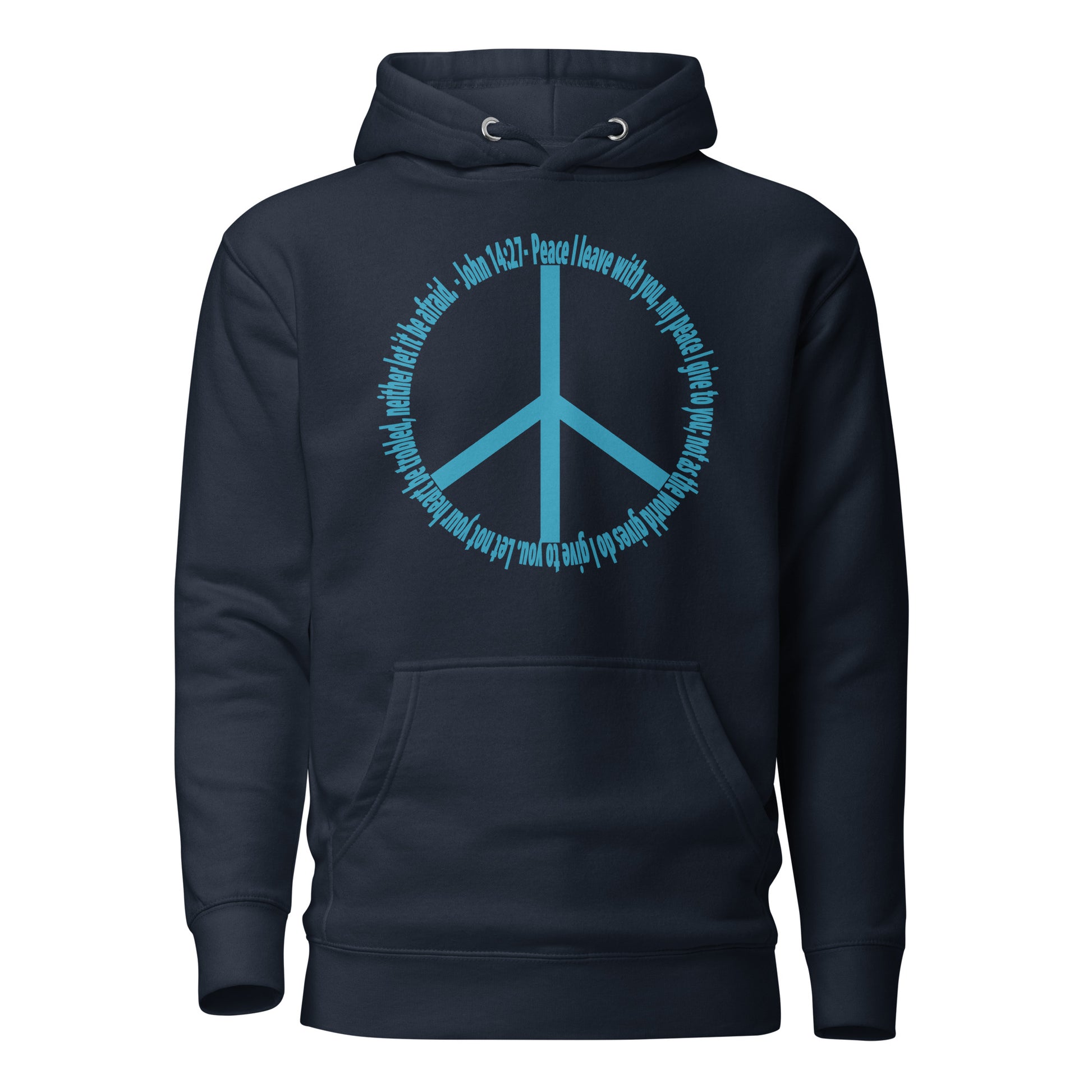 God’s Peace > World Peace hoodie sweatshirt navy blue