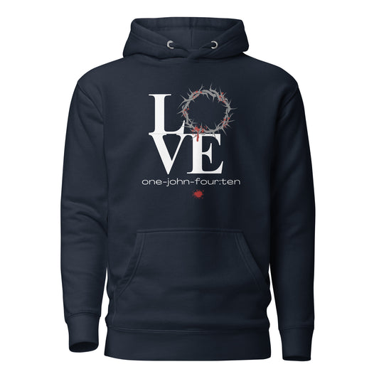 This is Love hoodie sweatshirt navy blue