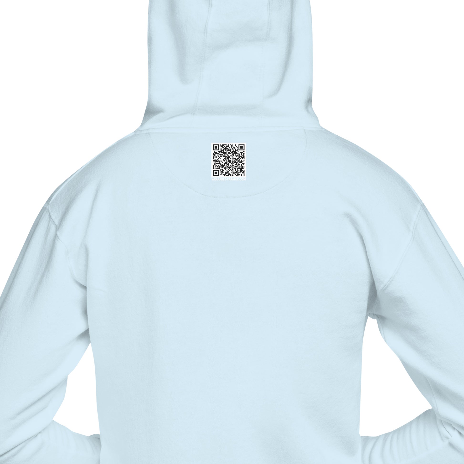 Don’t Limit God hoodie sweatshirt sky blue