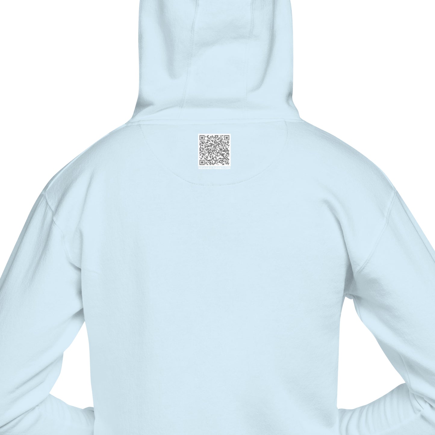 God’s Peace > World Peace hoodie sweatshirt sky blue