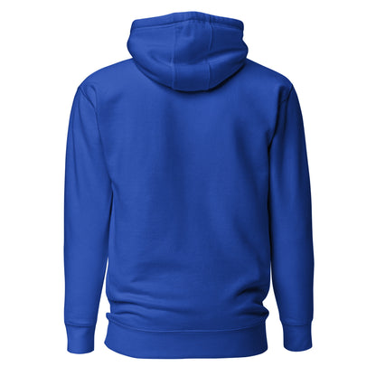 Don’t Care hoodie sweatshirt royal blue