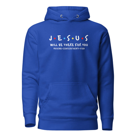 Jesus Is My Friend hoodie sweatshirt royal blue