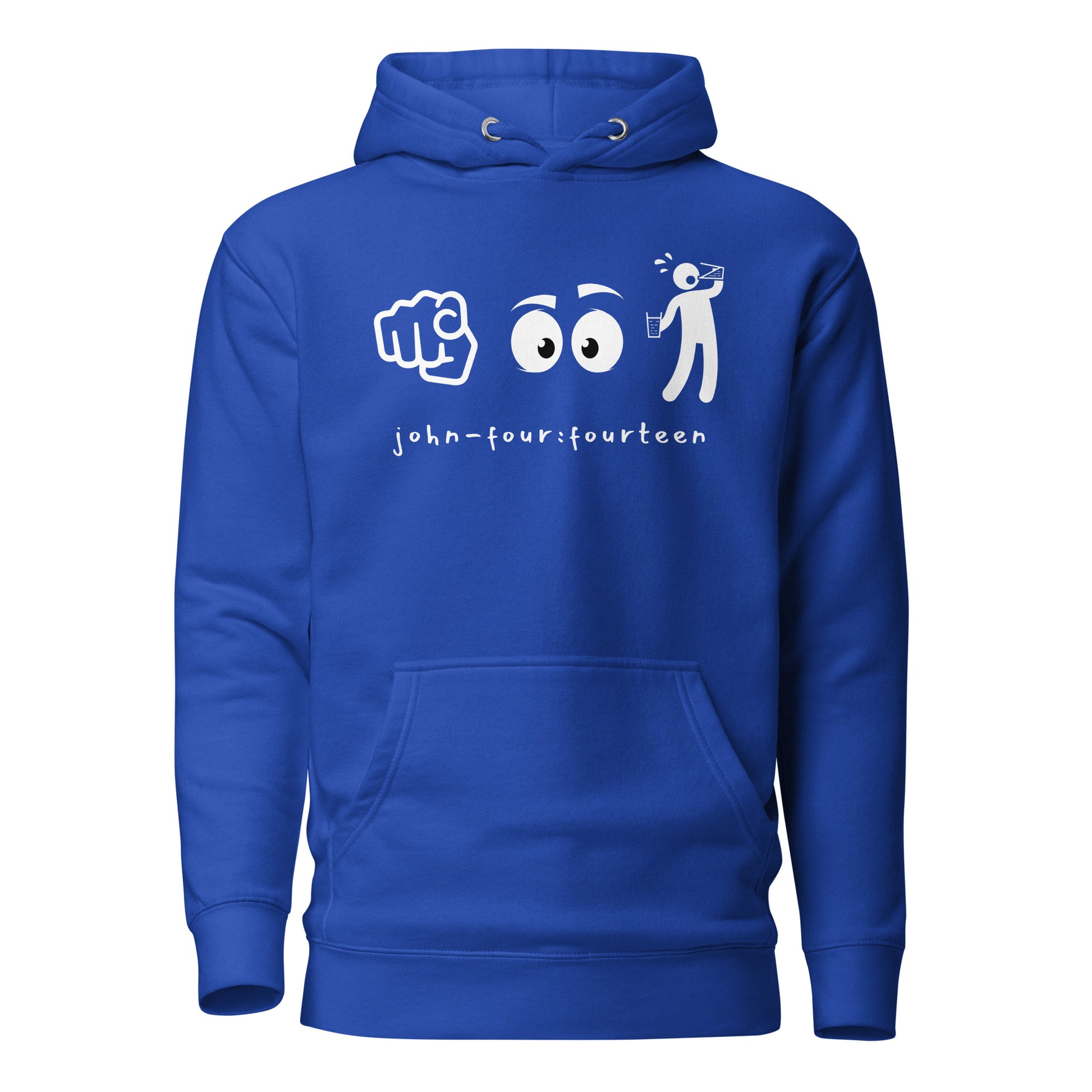 You Look Thirsty hoodie sweatshirt royal blue