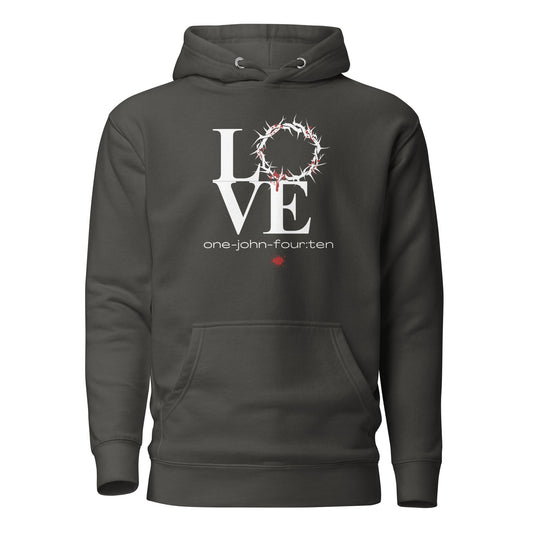 This is Love hoodie sweatshirt vintage black