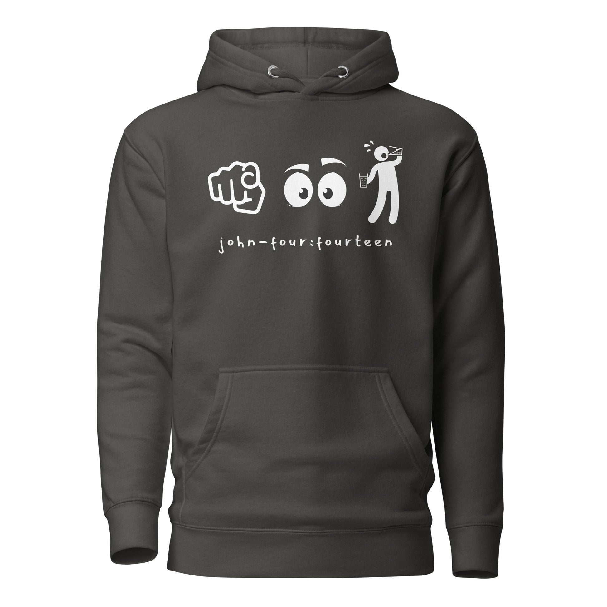 You Look Thirsty hoodie sweatshirt vintage black