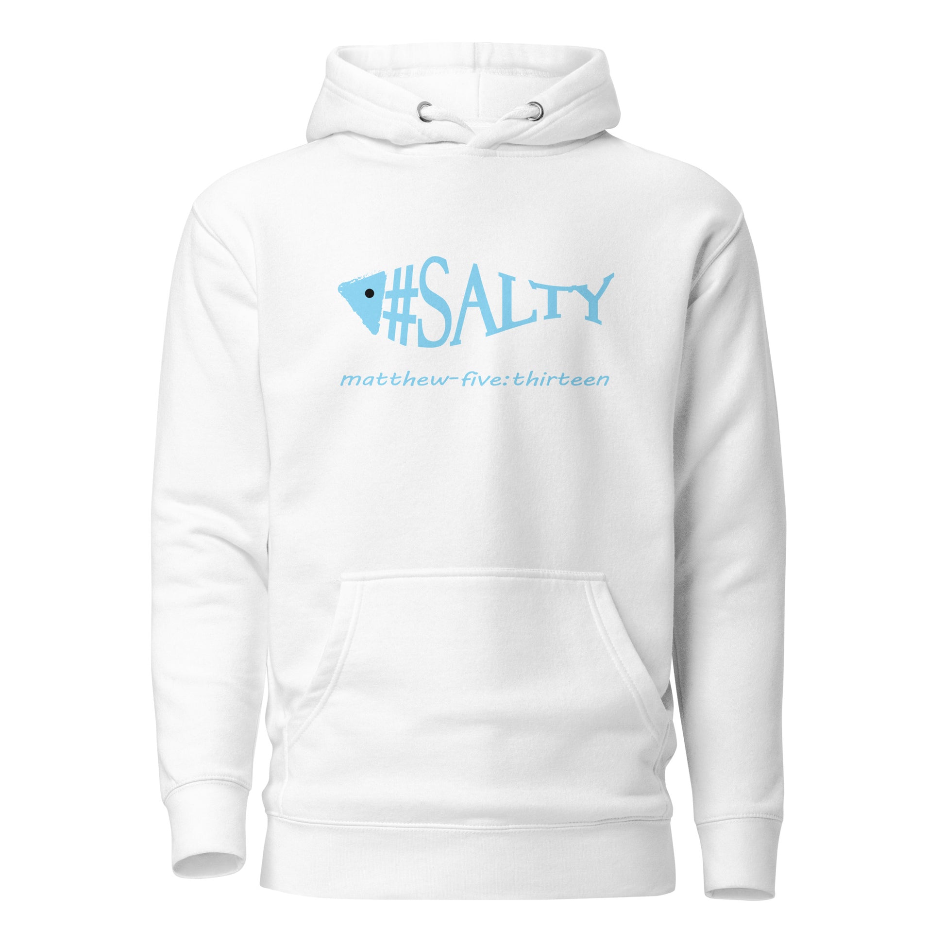 #Salty hoodie sweatshirt white