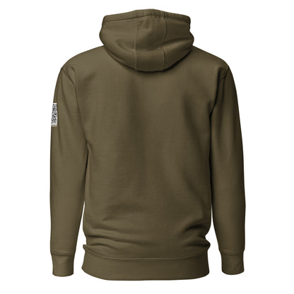 Military green sweatshirt hoodie for 'You Don't Want That Smoke' 