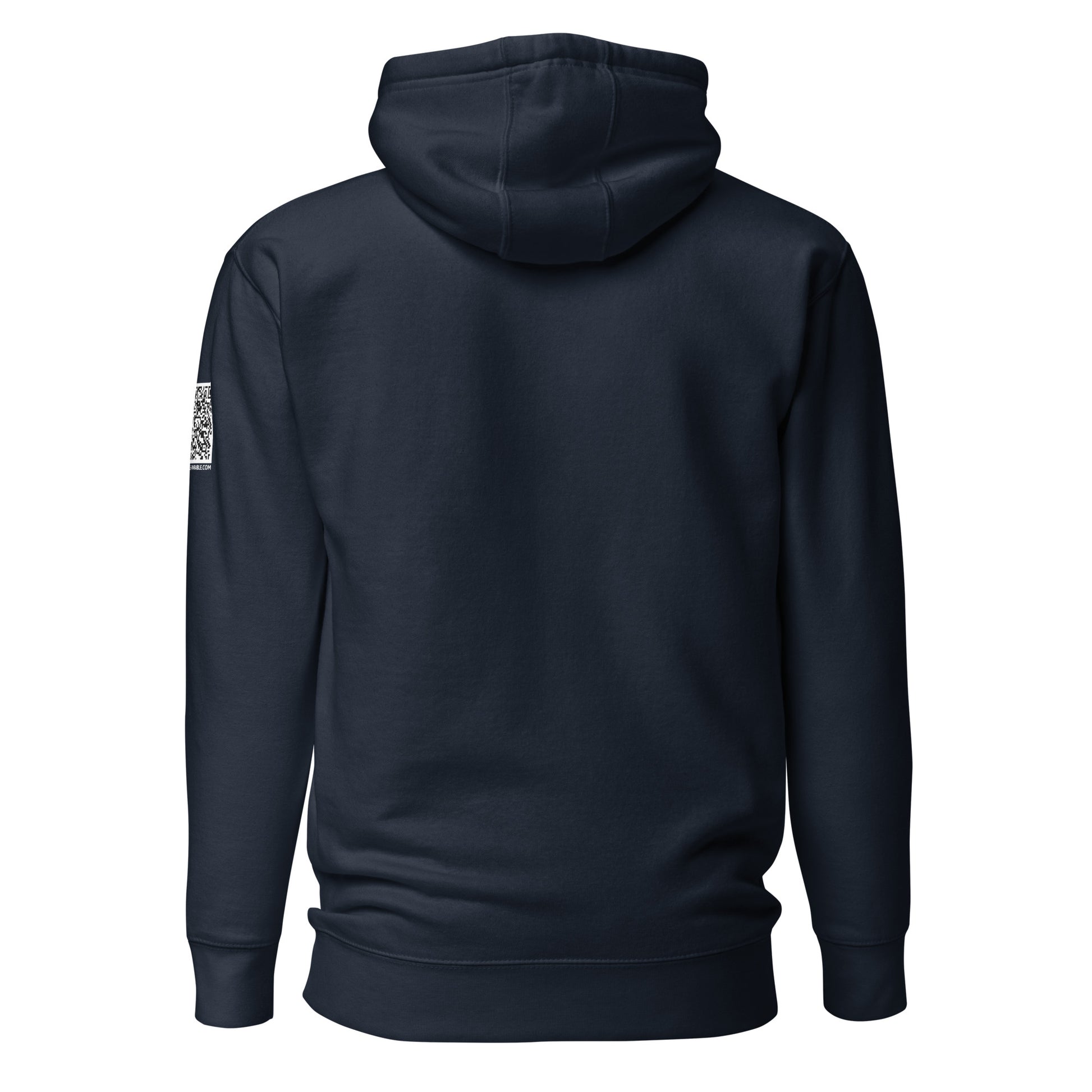 Navy blue sweatshirt hoodie for 'You Don't Want That Smoke' 