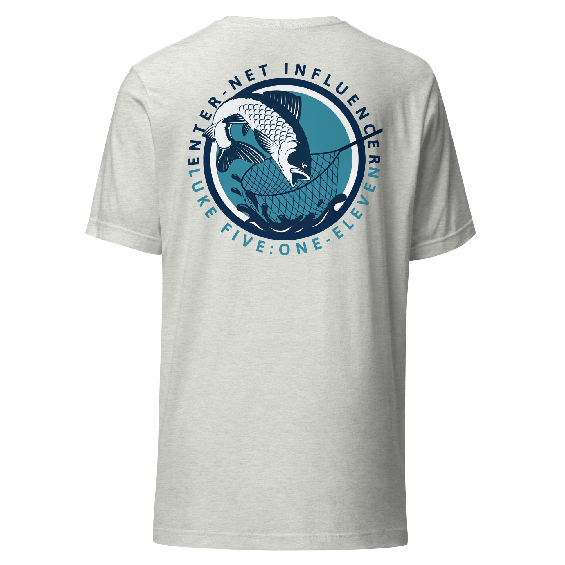 Enter-Net Influencer Fish Graphic ash back