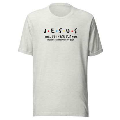 Jesus Is My Friend short sleeve t-shirt ash