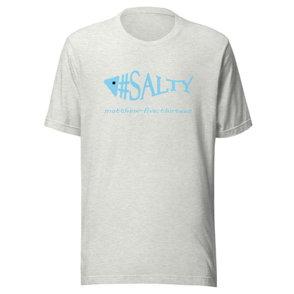 #Salty short sleeve t-shirt ash gray