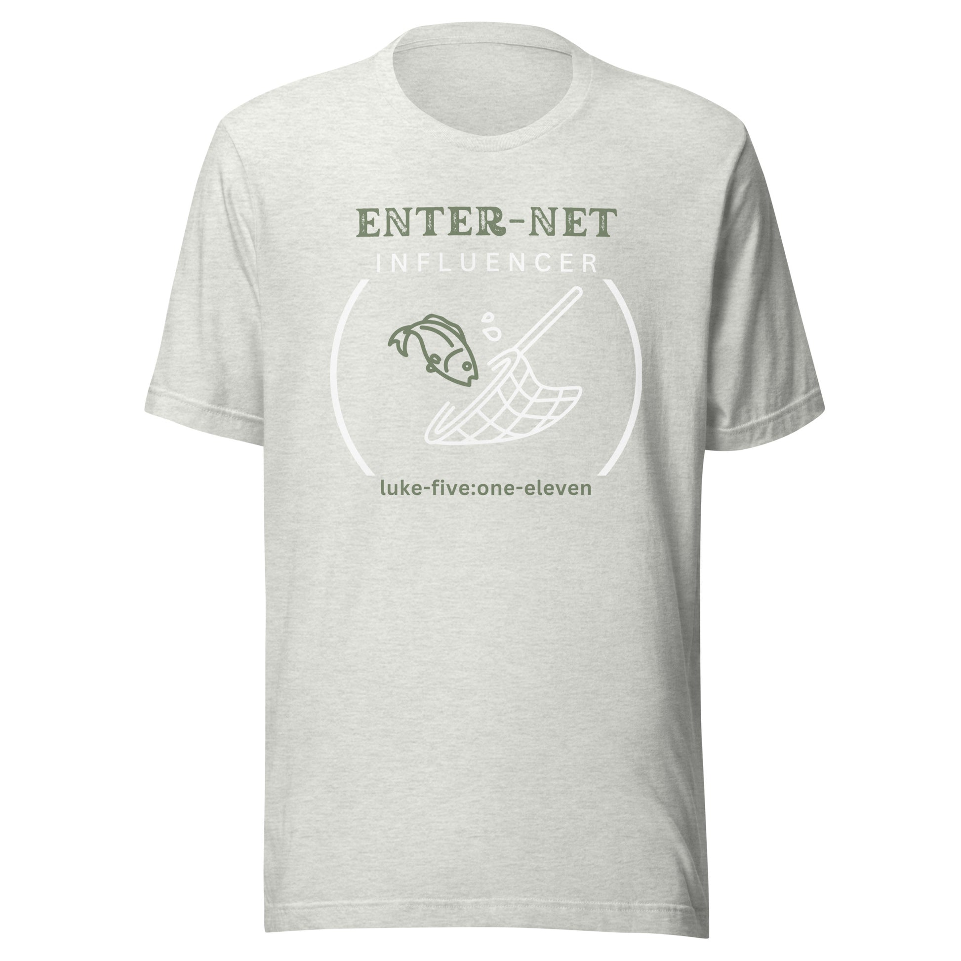 Enter-Net Influencer short sleeve t-shirt ash