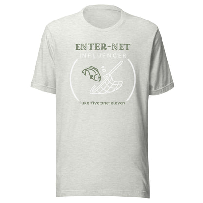 Enter-Net Influencer short sleeve t-shirt ash