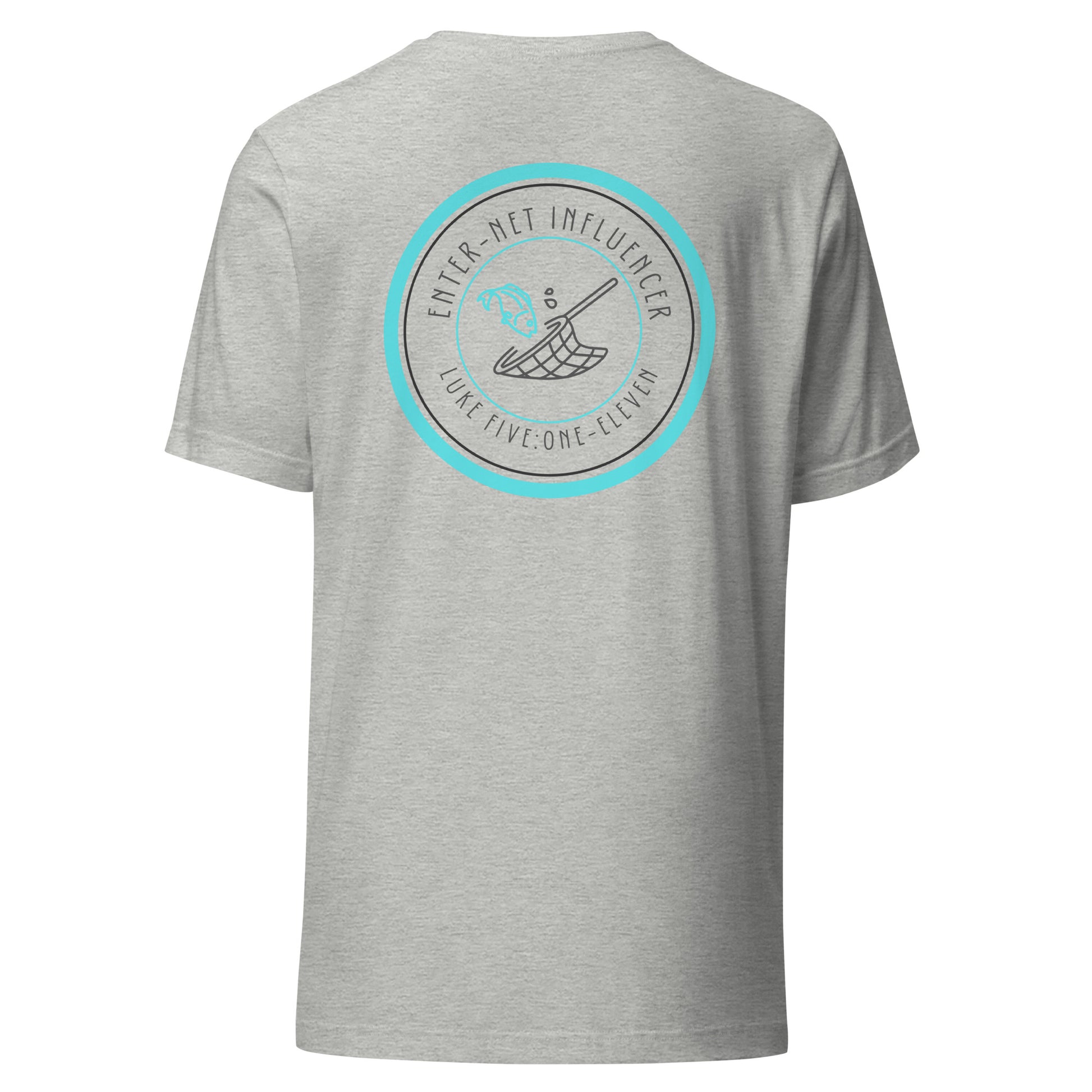 Enter-Net Influencer short sleeve t-shirt athletic heather