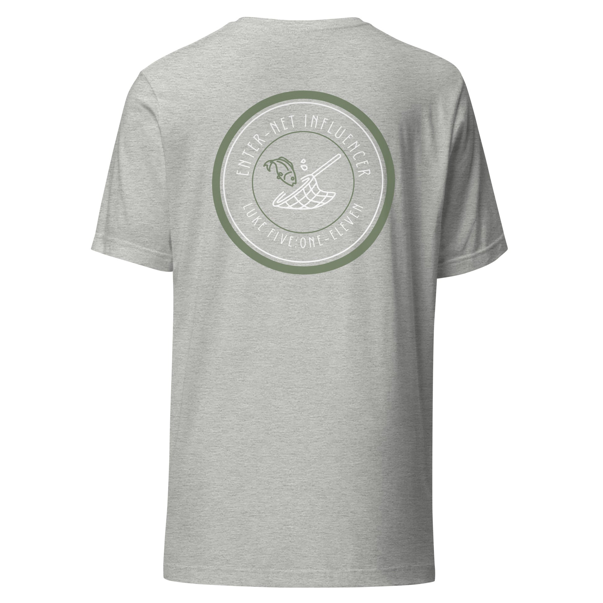 Enter-Net Influencer short sleeve t-shirt athletic heather