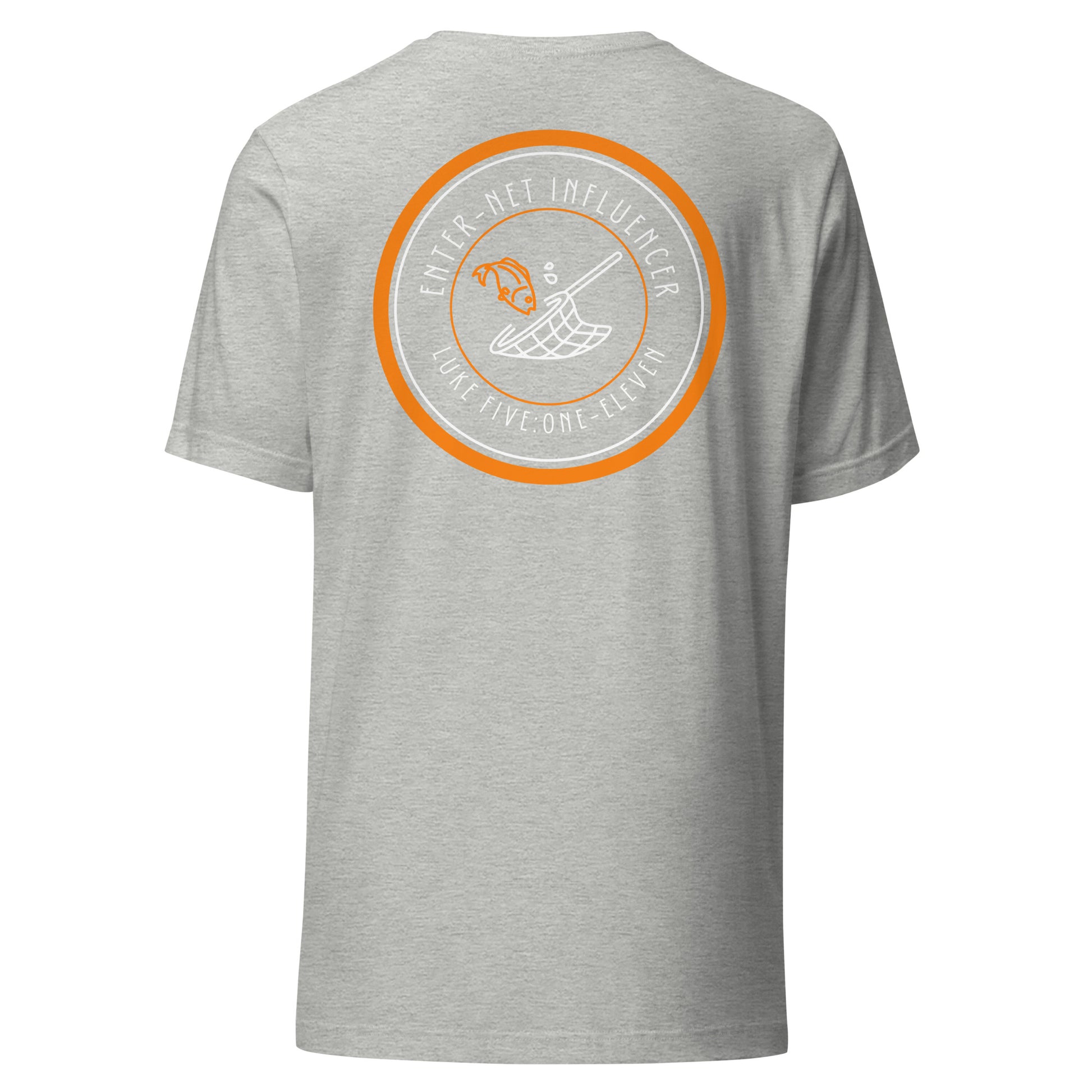 Enter-Net Influencer short sleeve t-shirt athletic heather