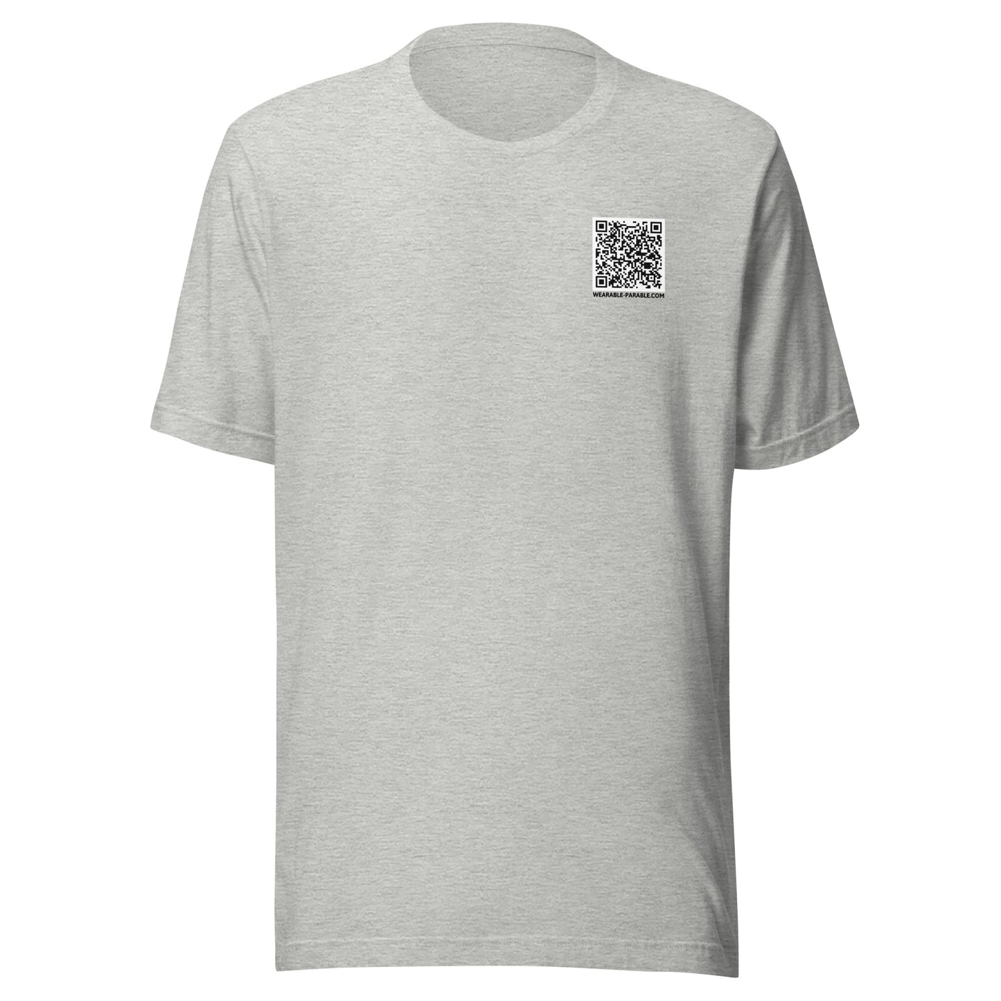 I Ain't From Around Here t-shirt front  athletic heather