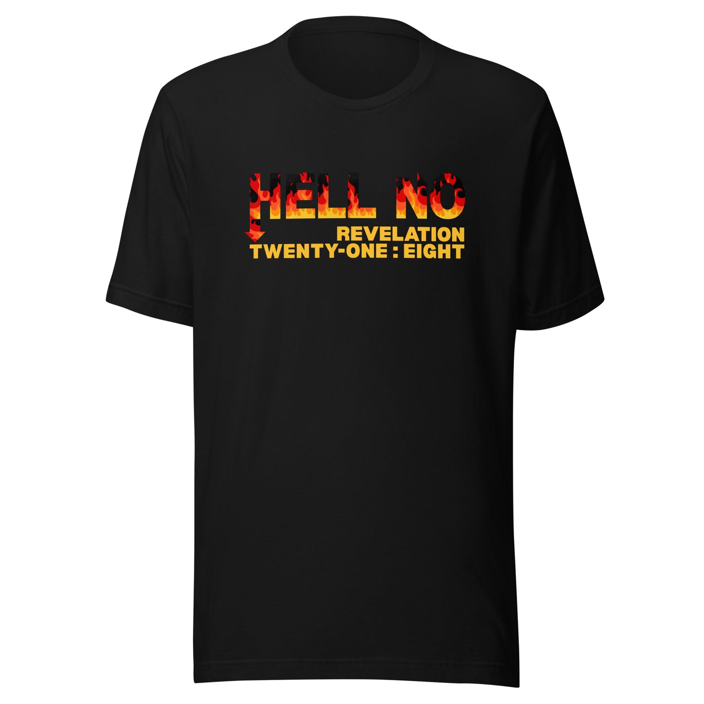 Hell No t-shirt black