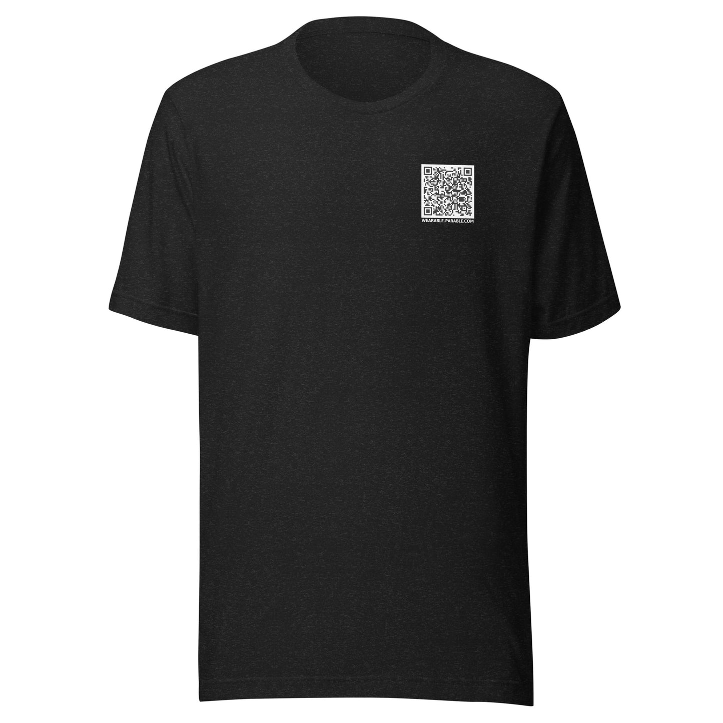 I Ain't From Around Here t-shirt front black heather 