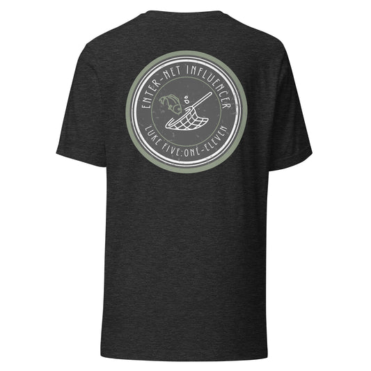 Enter-Net Influencer dark gray heather t-shirt