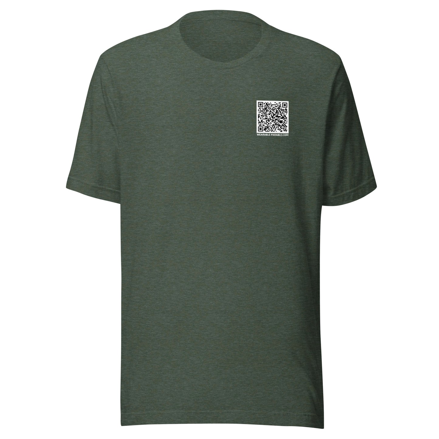 I Ain't From Around Here t-shirt front heather forest