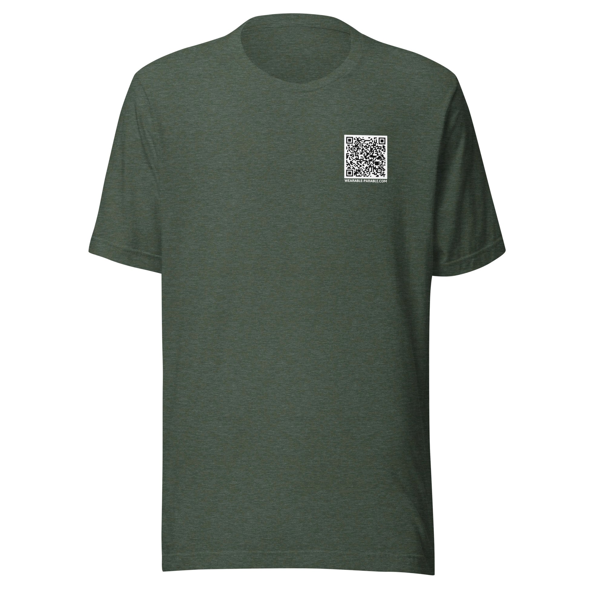 I Ain't From Around Here t-shirt front heather forest
