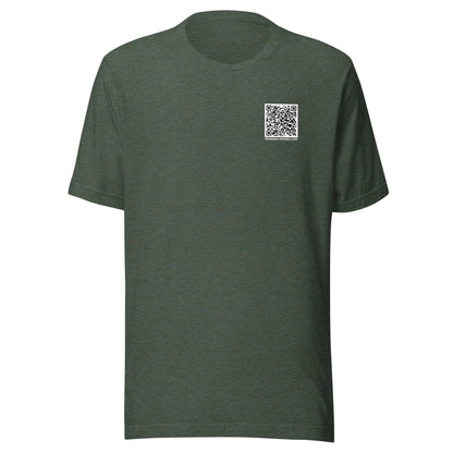 I Ain't From Around Here t-shirt front heather forest