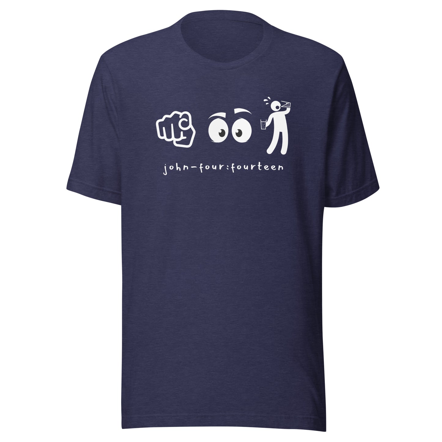You Look Thirsty short sleeve t-shirt  heather midnight navy