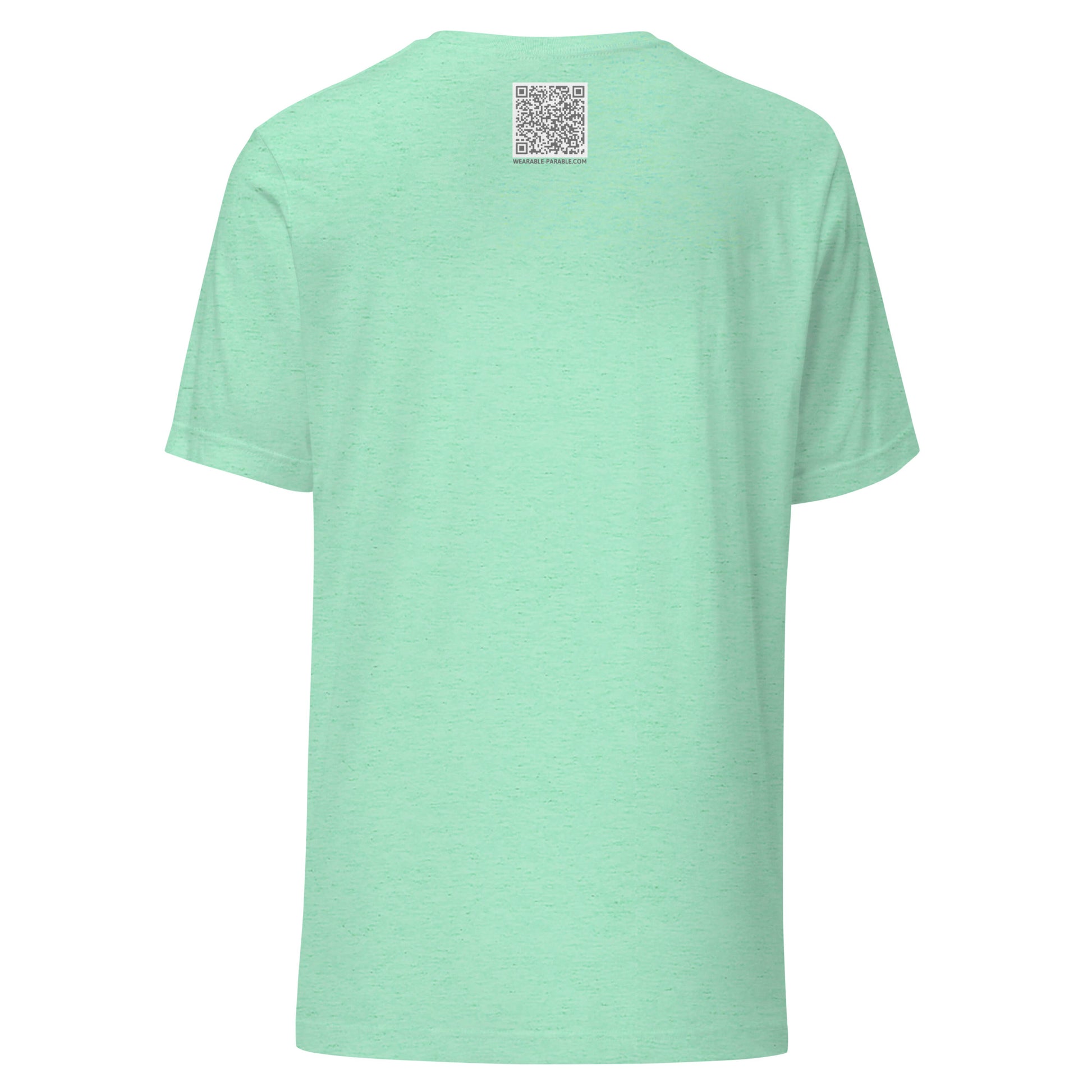 Know God Know Peace short sleeve t-shirt heather mint