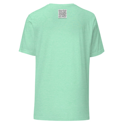 Know God Know Peace short sleeve t-shirt heather mint