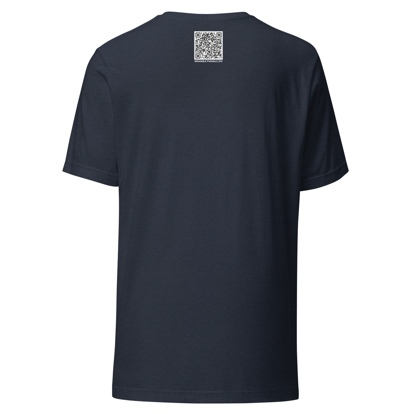 Thirsty t-shirt back heather navy