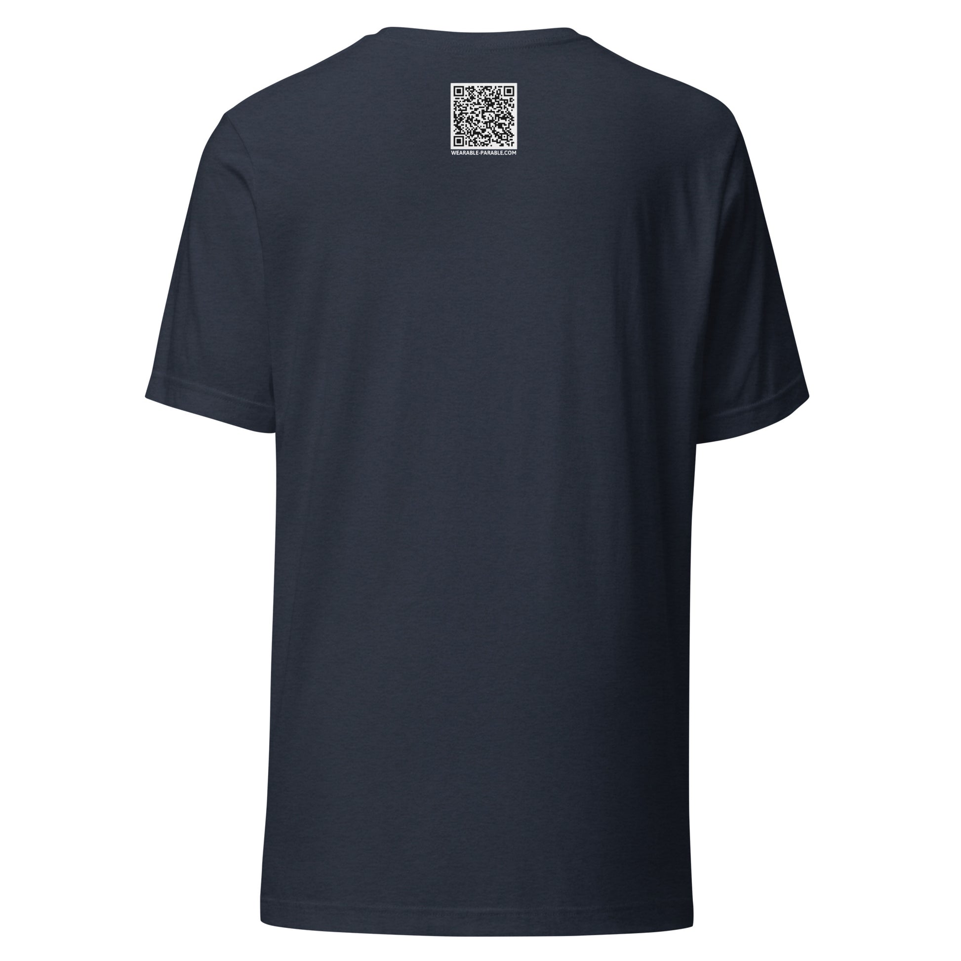 You Don't Want That Smoke t-shirt back heather navy blue