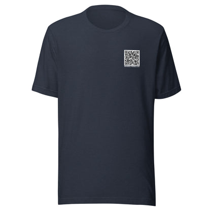 The Rapture t-shirt front heather navy