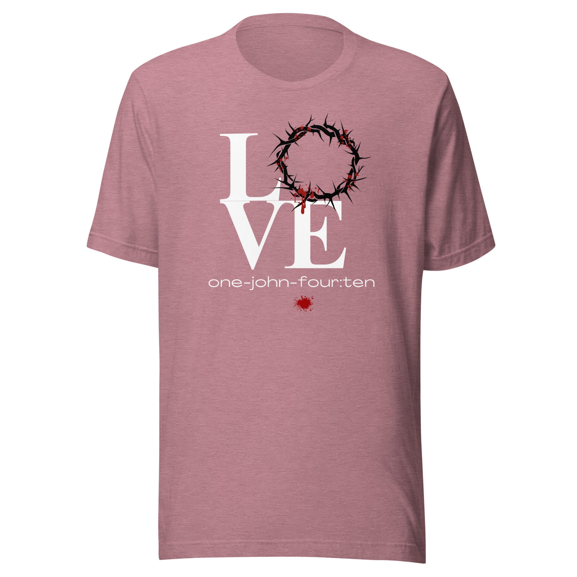 This is Love short sleeve t-shirt heather orchid