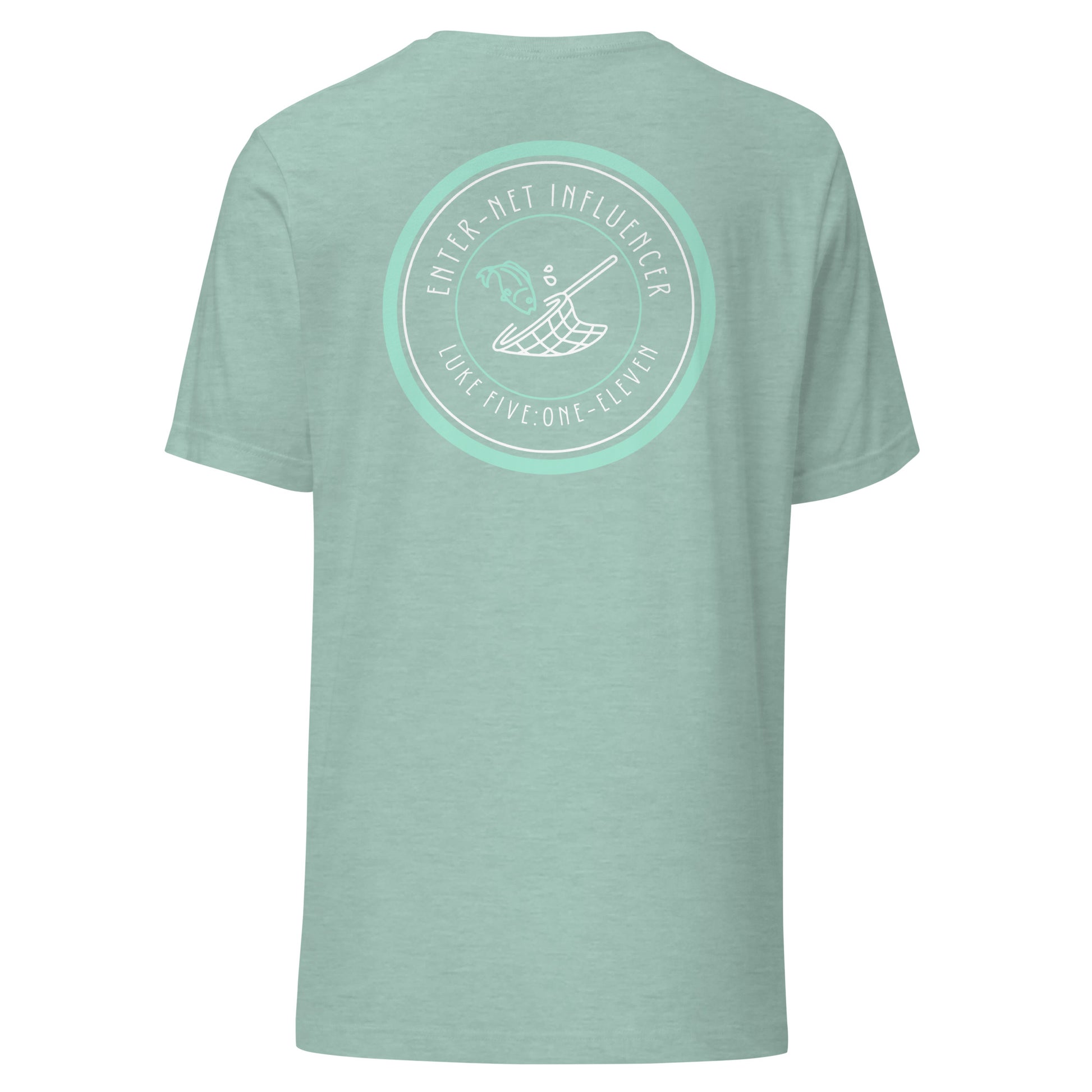 Enter-Net Influencer short sleeve t-shirt heather prism dusty blue