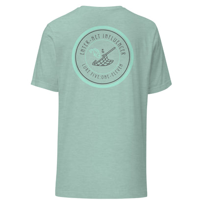 Enter-Net Influencer short sleeve t-shirt heather prism dusty blue