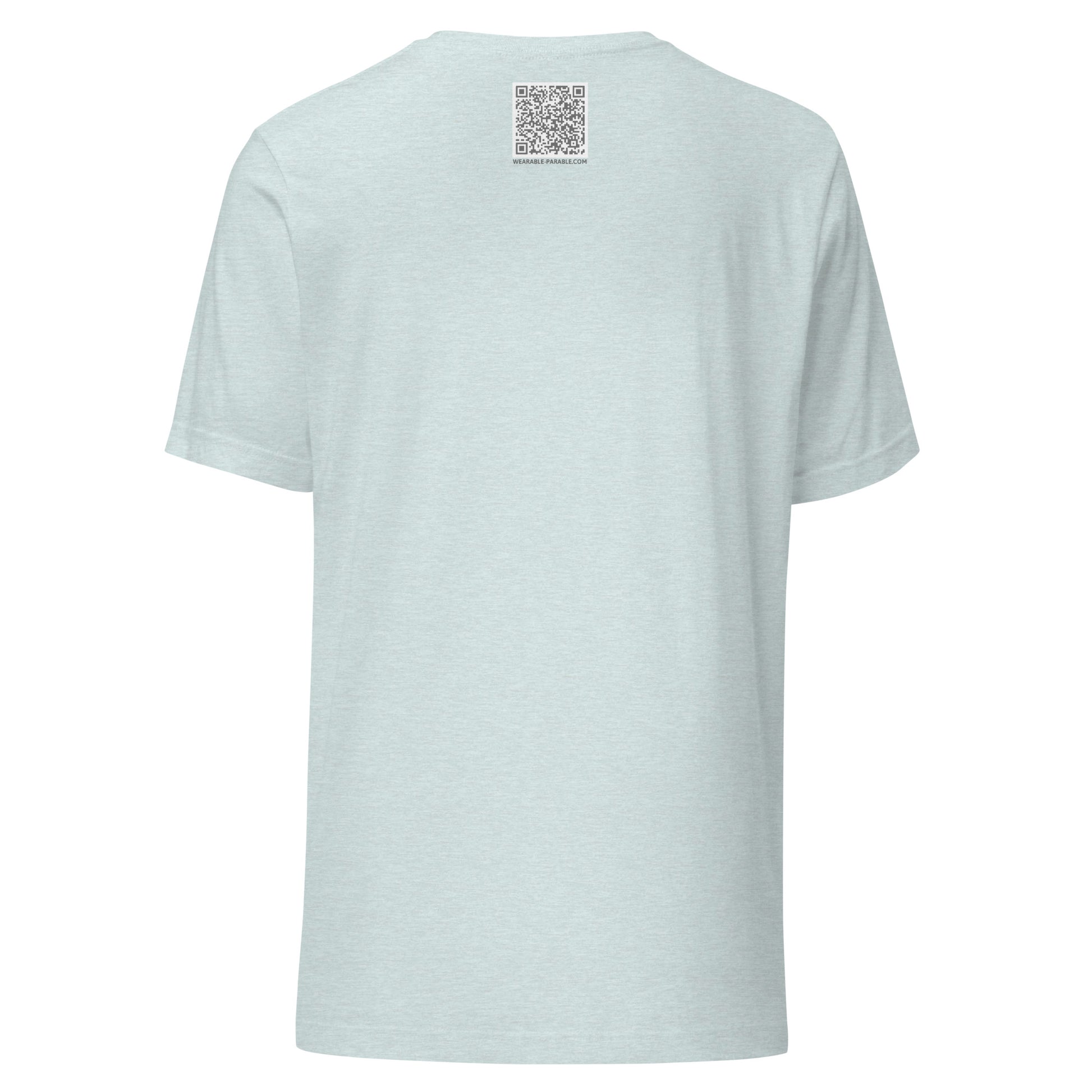 Know God Know Peace short sleeve t-shirt heather prism ice blue