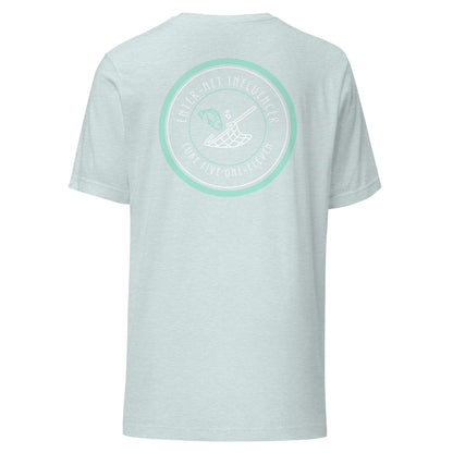 Enter-Net Influencer short sleeve t-shirt heather prism ice blue