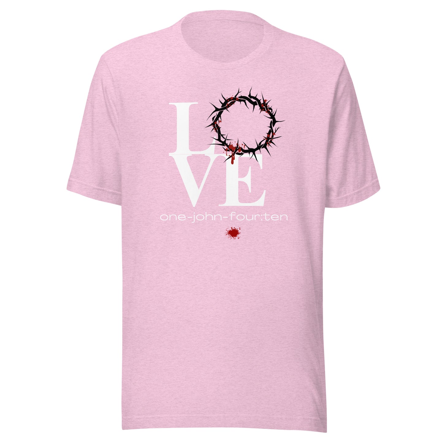 This is Love short sleeve t-shirt heather prism lilac