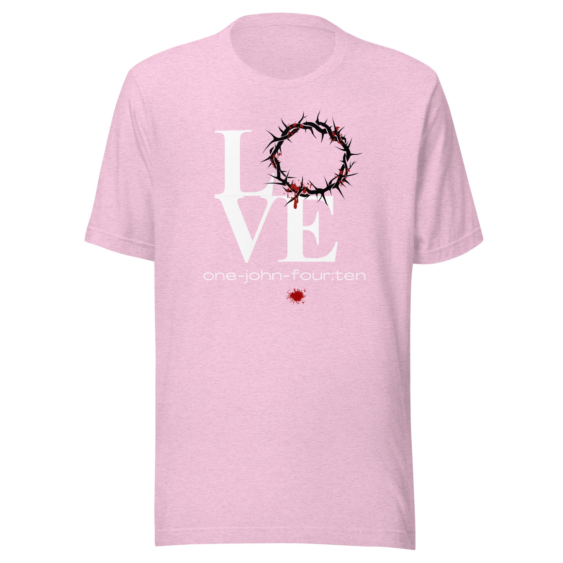 This is Love short sleeve t-shirt heather prism lilac