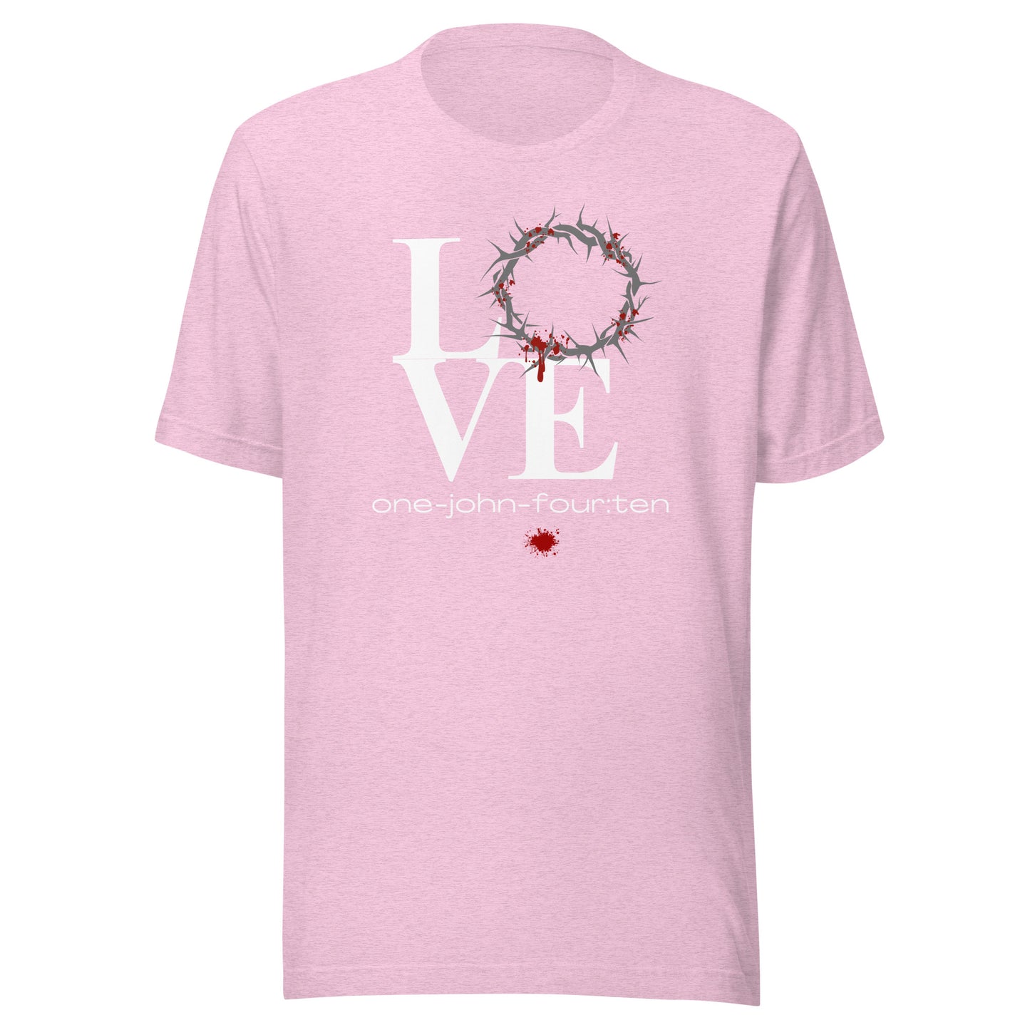 This is Love short sleeve t-shirt heather prism lilac