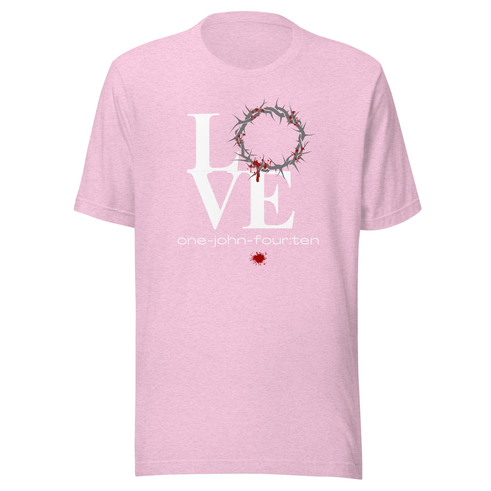 This is Love short sleeve t-shirt heather prism lilac