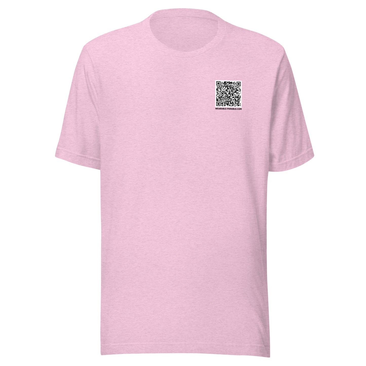 I'm Just Passing Through t-shirt front heather prism lilac