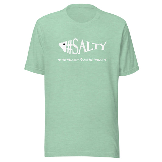 #Salty short sleeve t-shirt heather prism mint