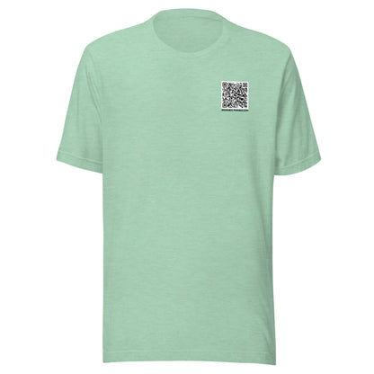 I Ain't From Around Here t-shirt front  heather prism mint