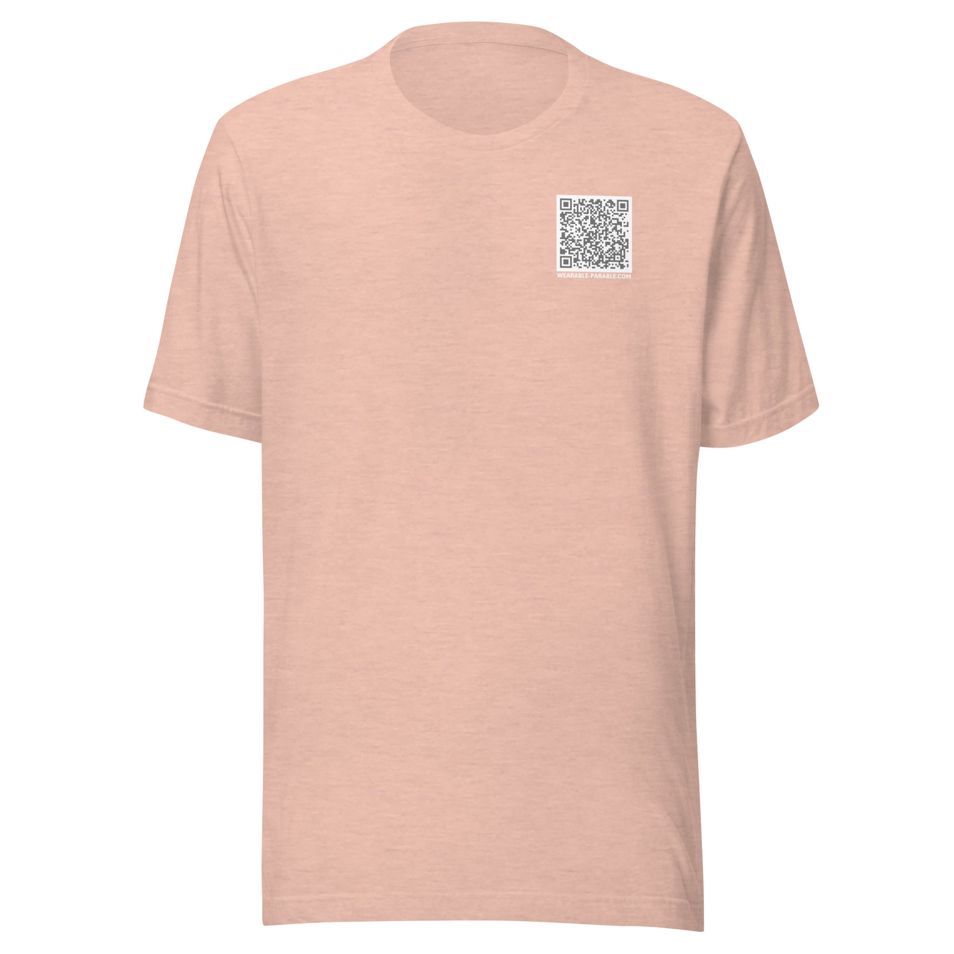 Enter-Net Influencer short sleeve t-shirt heather prism peach