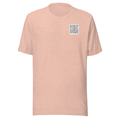 Enter-Net Influencer short sleeve t-shirt heather prism peach