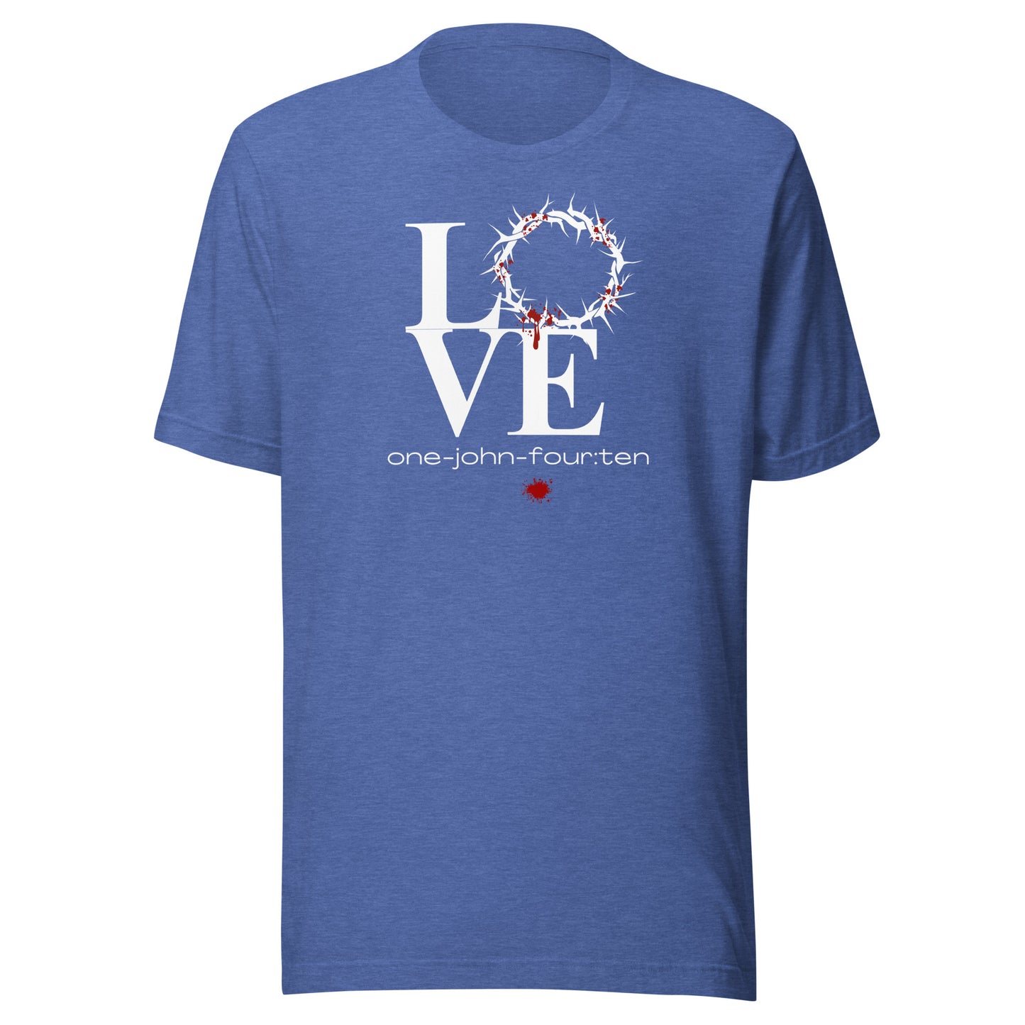 This is Love short sleeve t-shirt heather true royal