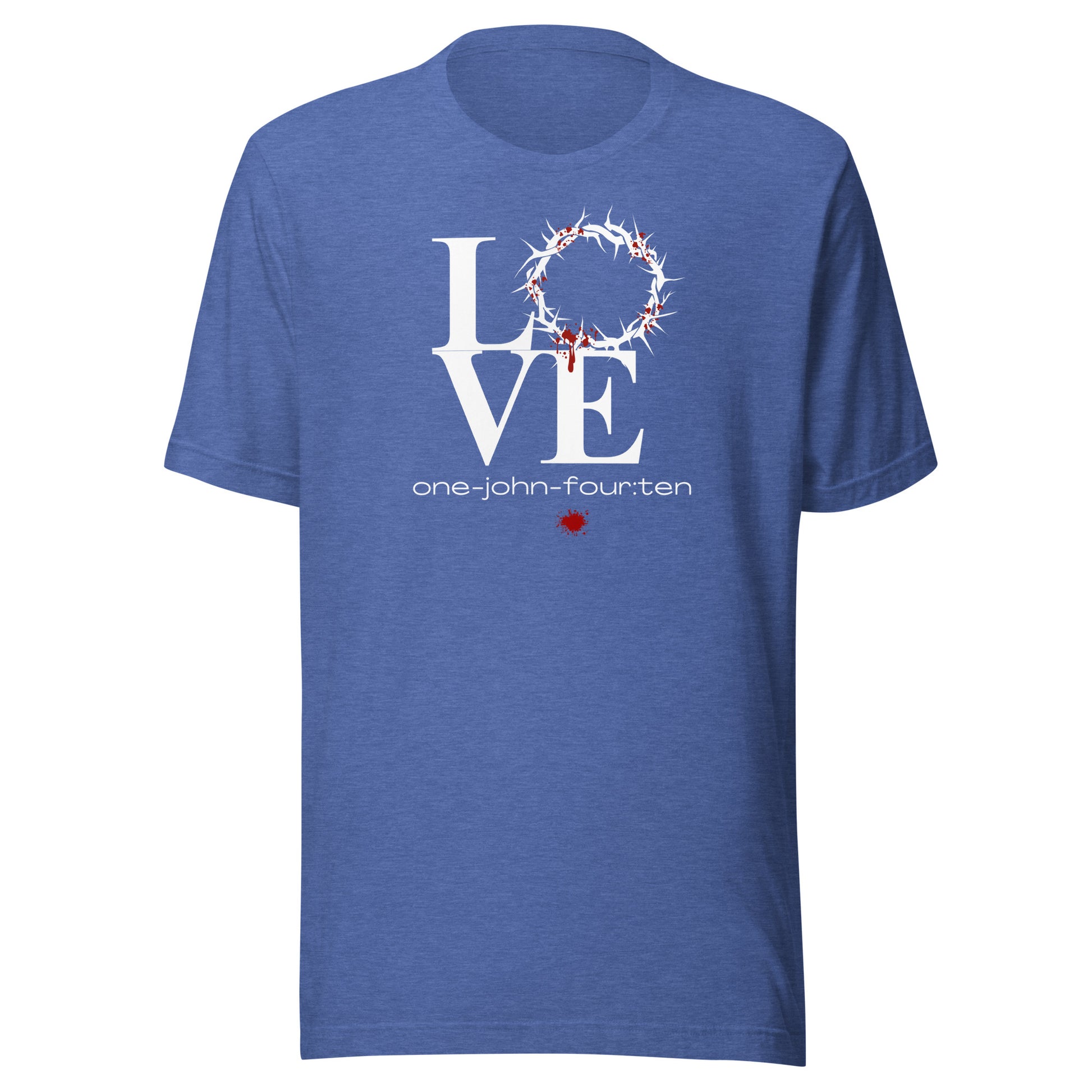 This is Love short sleeve t-shirt heather true royal